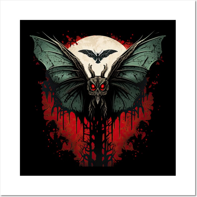 Mothman Wall Art by JayD World